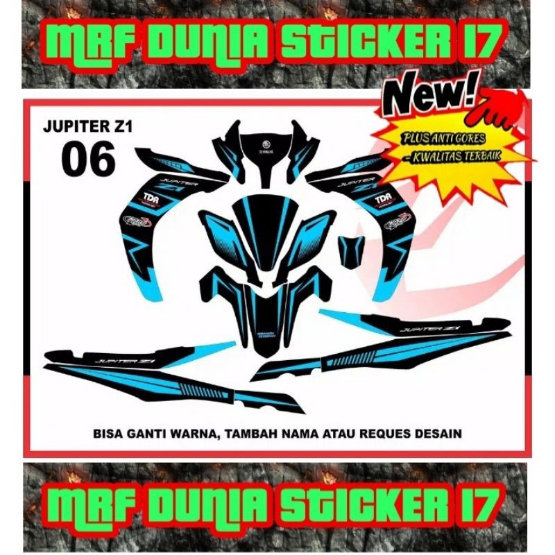 Sticker decal Jupiter Z1 Full Body Striping Jupiter Z1 Sticker Jupiter Z1 Sticker Jupiter Z1 06