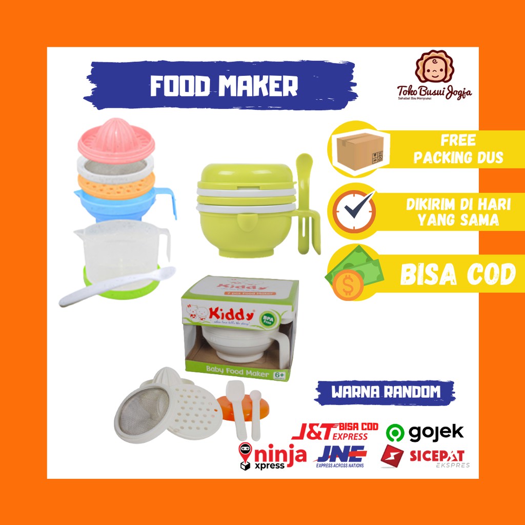 Kiddy Baby Food Maker 7 in 1 / Baby Safe AP014 Grinder