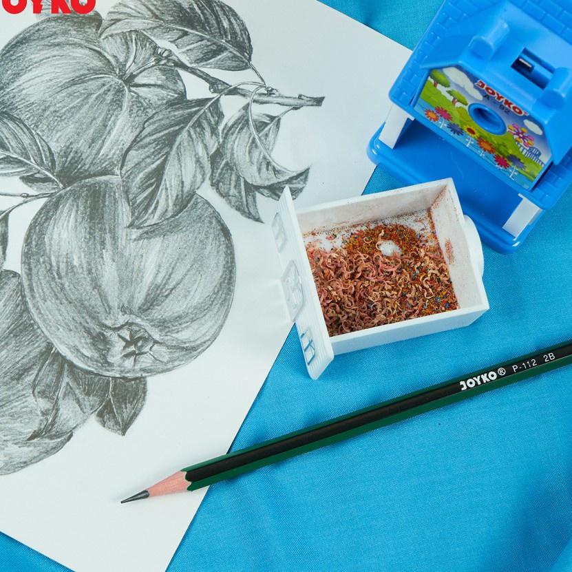 

Model Baru Rautan Pensil Joyko A-92 / Sharpener Serutan Putar Joyko A-92 한