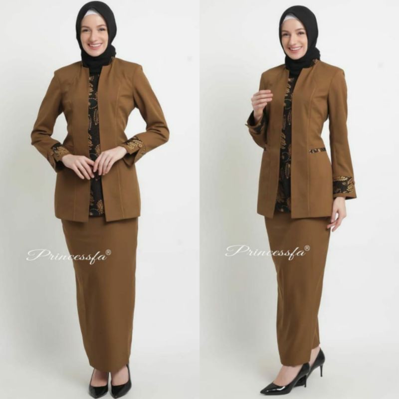 BLAZER PRINCESSFA / SERAGAM PNS/PEMDA WANITA BEST SELLER