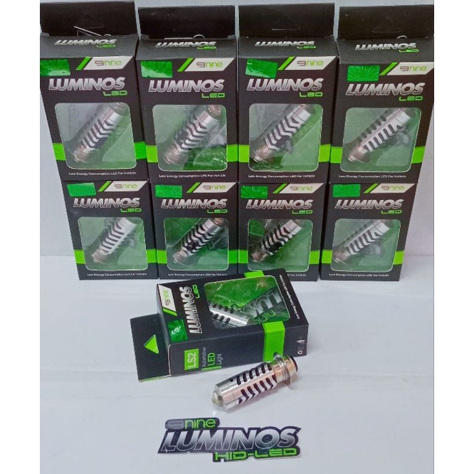 LAMPU LED DEPAN/BOHLAM LED DEPAN LUMINOS LASER LS2 2WARNA BEBEK DAN MATIC BEAT VARIO MIO XEON SUPRA 