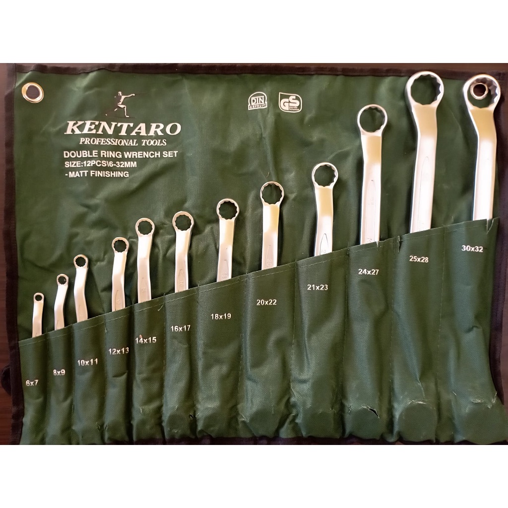 KUNCI RING SET 6-32MM (12PCS) KENTARO