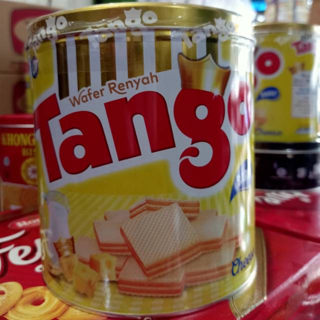 Wafer tango keju kaleng per kaleng