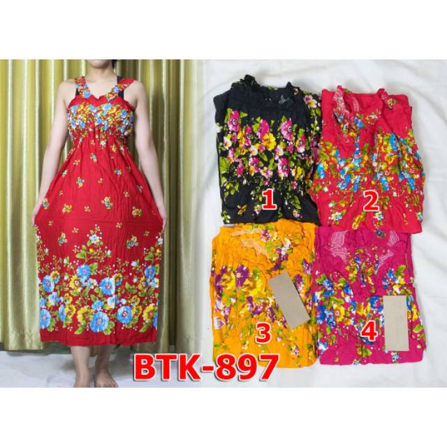 DASTER BATIK ZINNIA YUKENSI / DASTER HARIAN WANITA BTK897