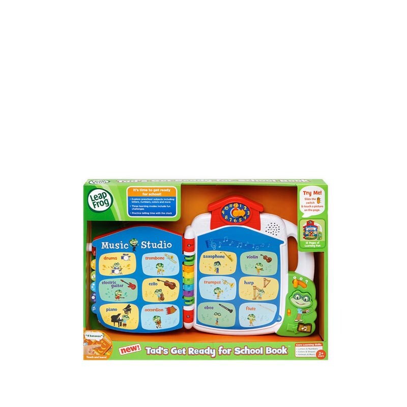 Leapfrog Tad'S Get Ready For School Book - LPF60230LPF