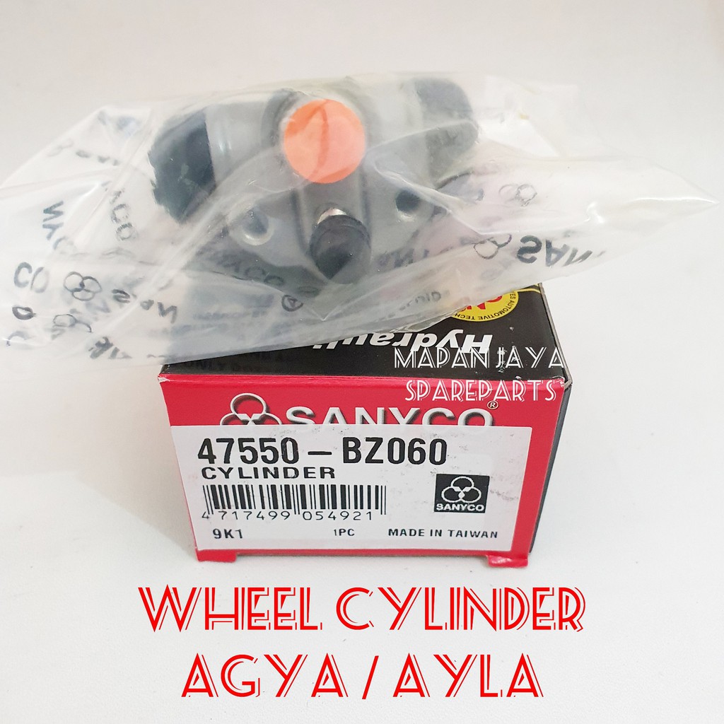 SANYCO WHEEL CYLINDER - BLOK REM BELAKANG AGYA / AYLA