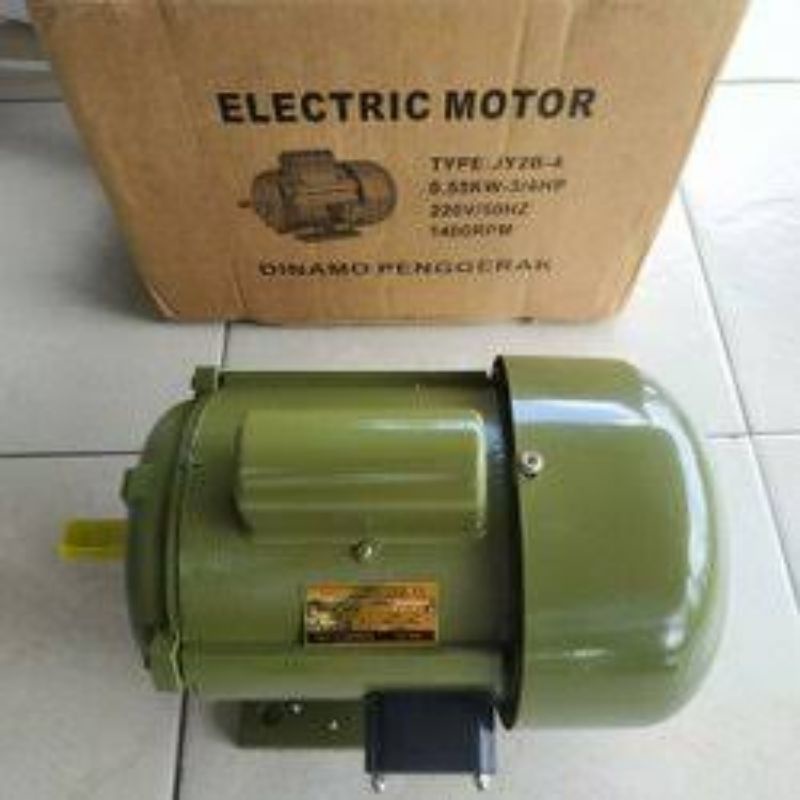 Dinamo Sem Motor 1 HP 1 Phase 1400 rpm