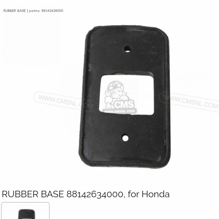 Rubber Base / Karet Dudukan Spion Tengah Honda LIFE Civic Deluxe 1st G