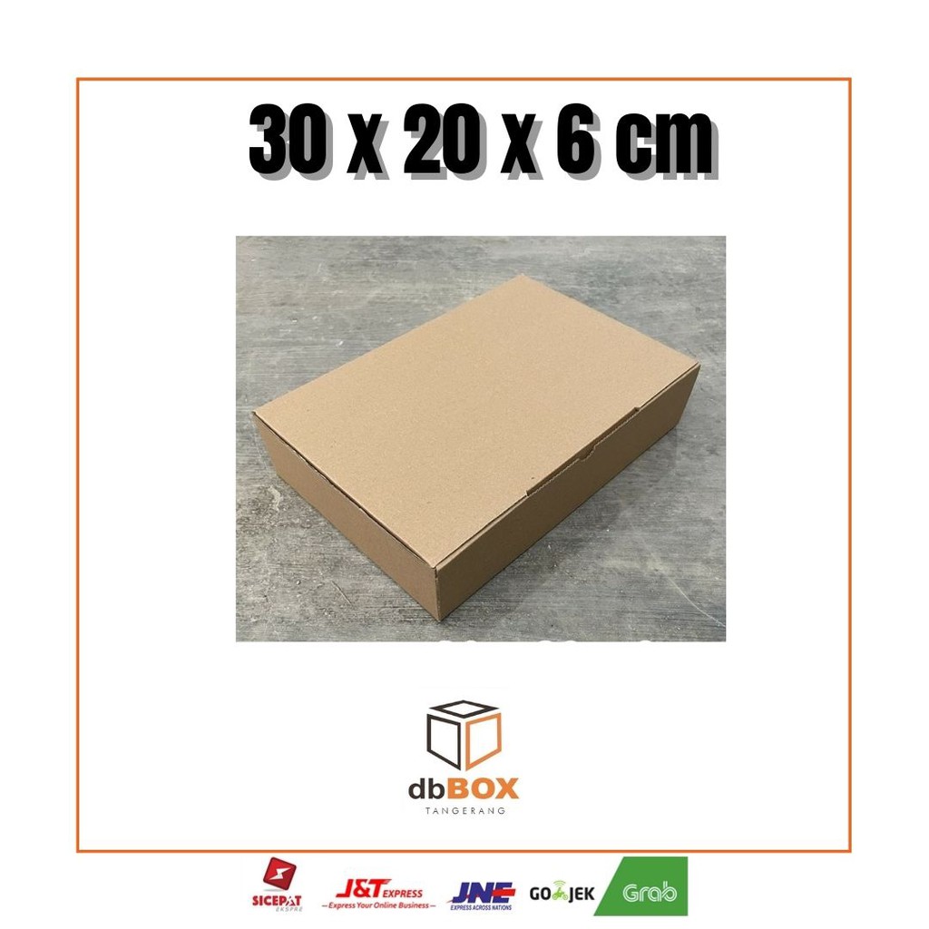 

Kardus 30x20x6 cm | Box Die Cut dan Easy Usage | Box Kue Tart | Box Aksesoris | Box Pizza