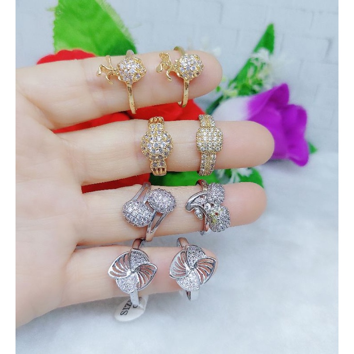 Cincin permata lapis emas A83-A88