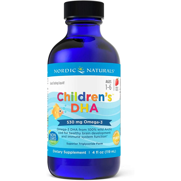 Nordic Naturals Childrens DHA (119ml/237ml) Children's DHA Fish Oil