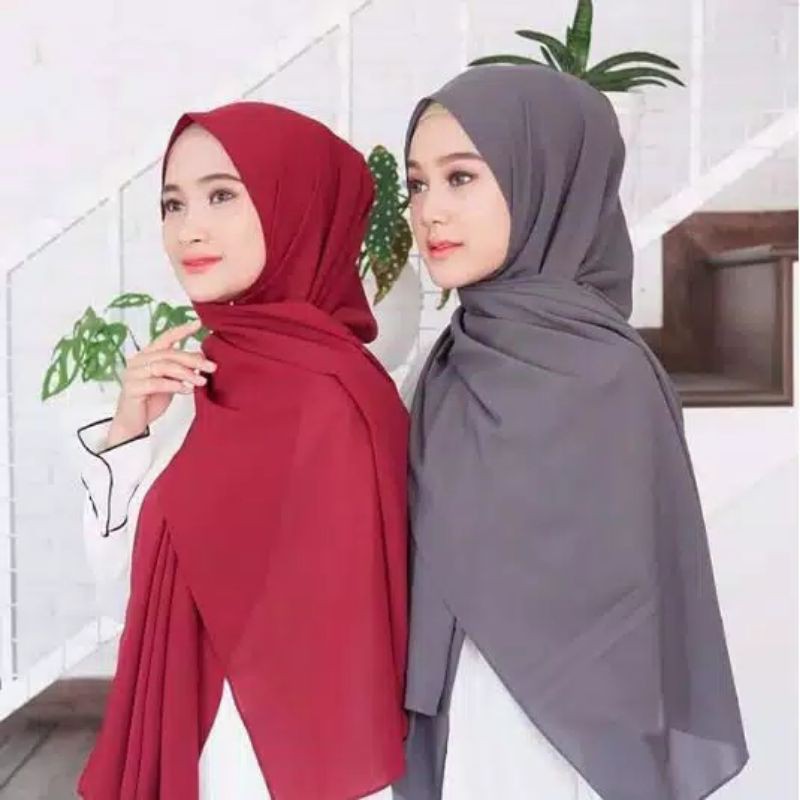 Pashmina Ceruty babydol 175x75 /Kerudung Ceruti babydol/pasmina malay shwal