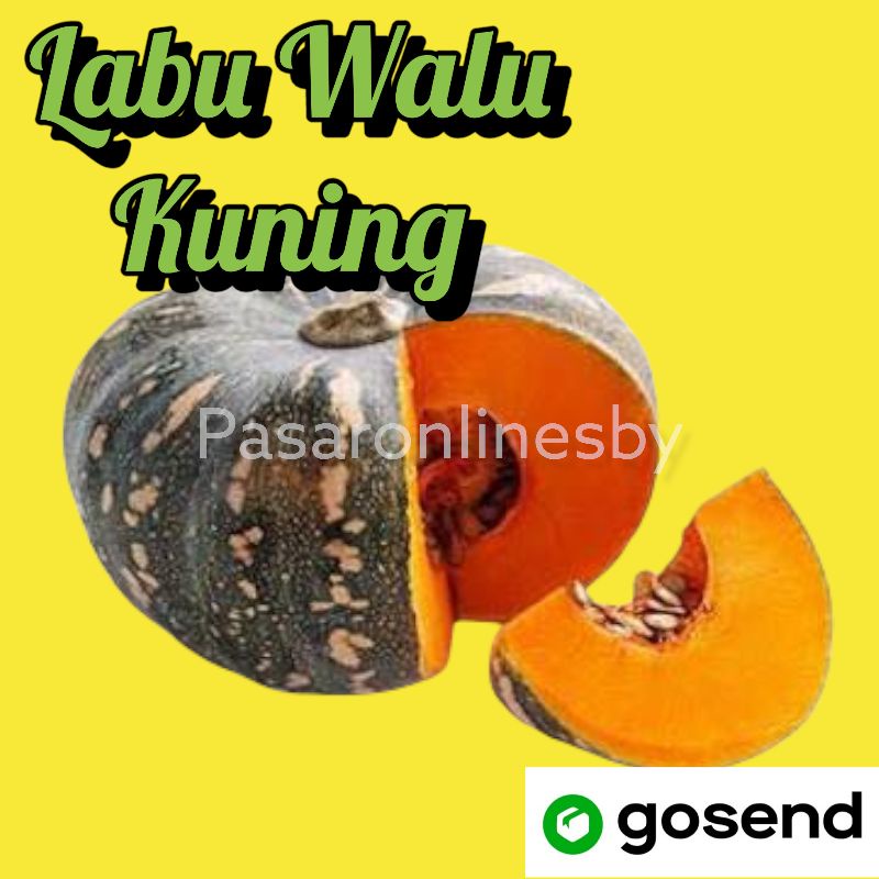 

PASAR GUBENG - Labu kuning / Phumpkin / Walu kuning