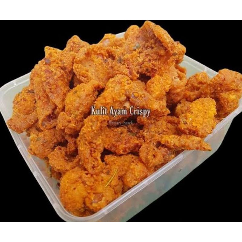 

KULIT AYAM KRISPY, ORIGINAL & PEDAS DAUN JERUK