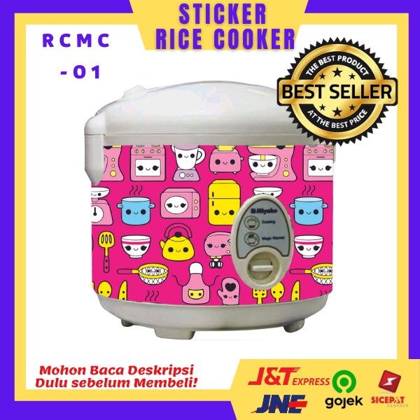 Sticker Magicom Ricecooker Master Cheff/RCMC/RICE COOKER STICKER