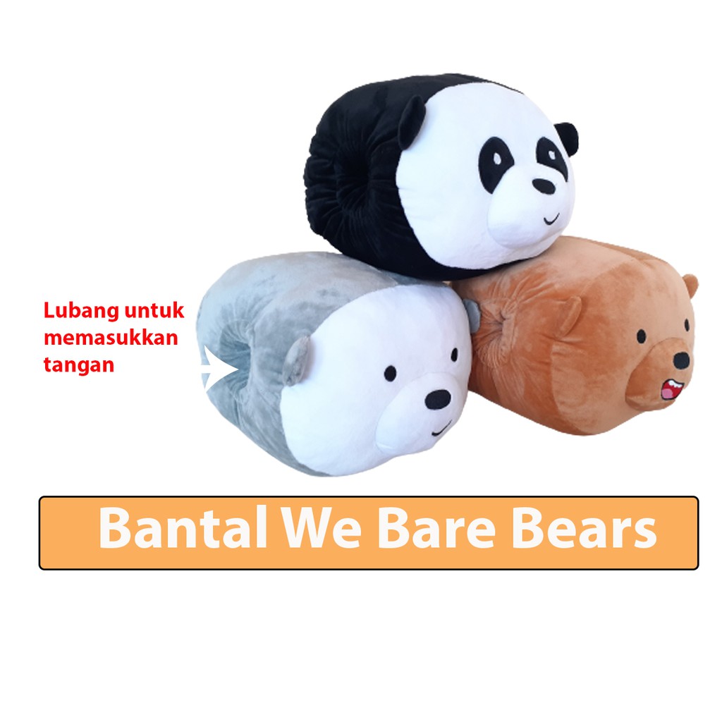 Bantal We Bare Bears, Bantal Peluk We Bare Bears