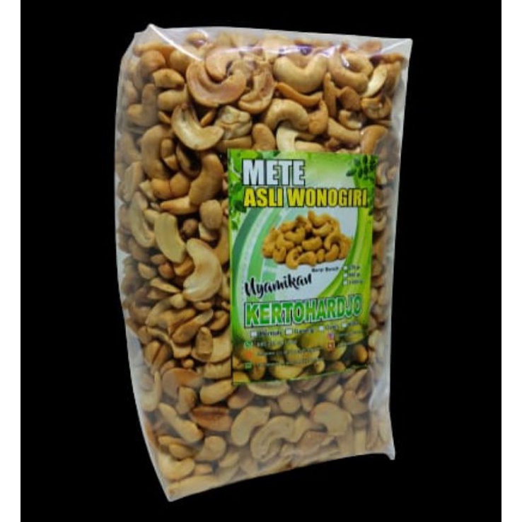 

500 Gram mete Goreng Belah