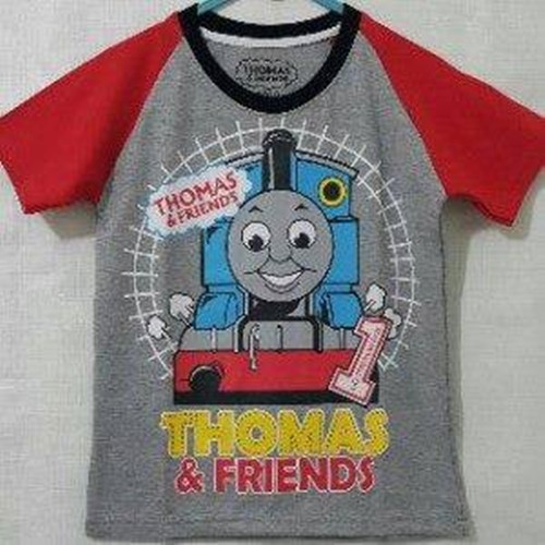 TSHIRT THOMAS GREY / KAOS KARAKTER THOMAS