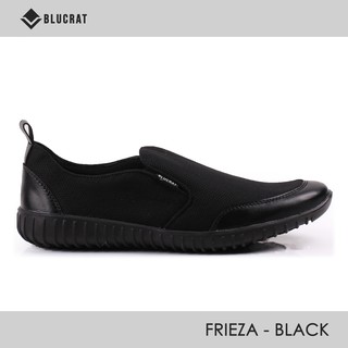 Sepatu Slip On Pria Full Black | Shopee Indonesia