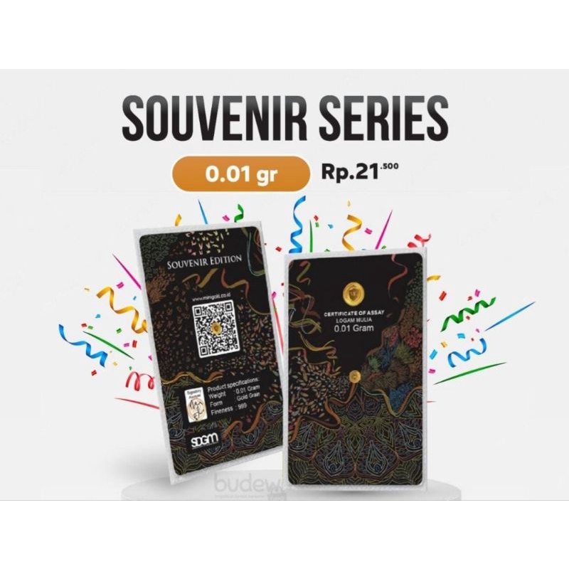 MiniGold Souvenir Series 0.01 gram