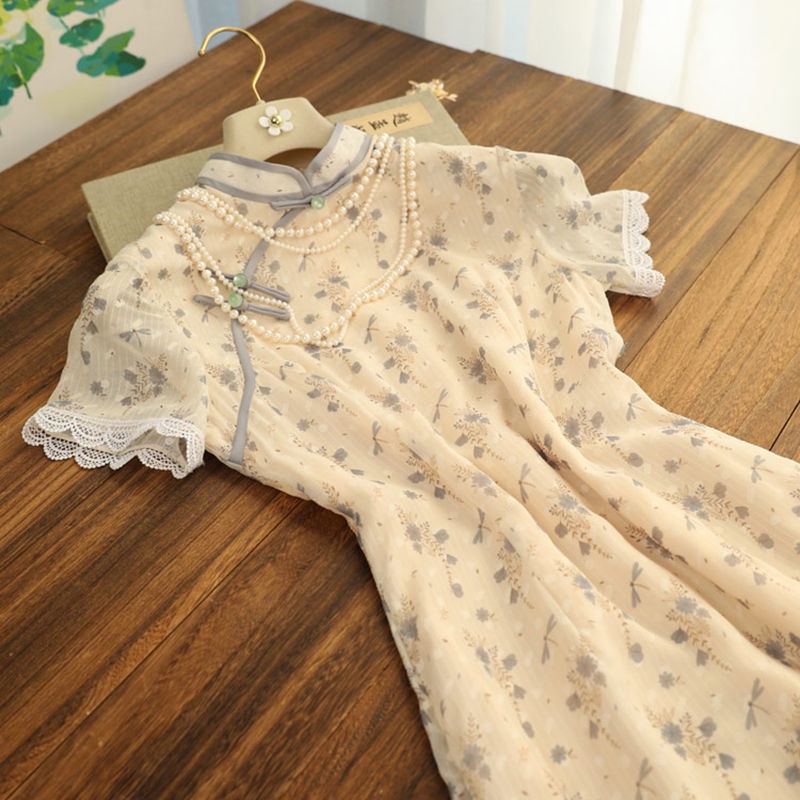 In the summer of 2021, the new cheongsam can be worn daily. The improved version of the Republic of
