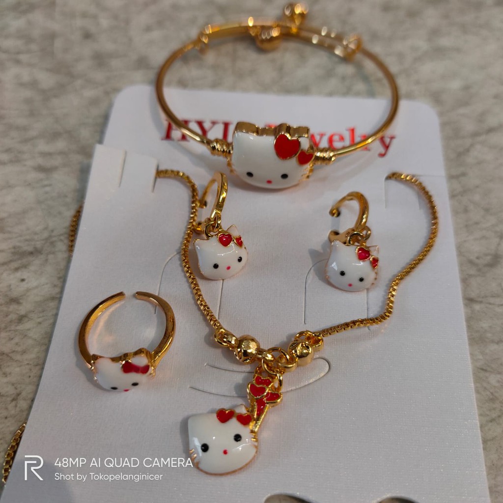 Kalung set anak  xuping Lengkap Tokopelanginicer