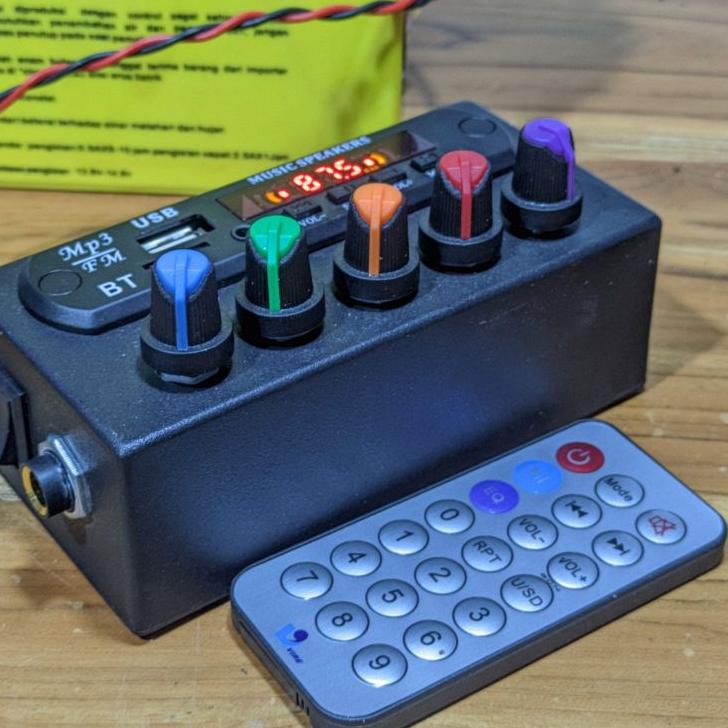 Menarik.. Ampli Mobil Bluetooth 12v