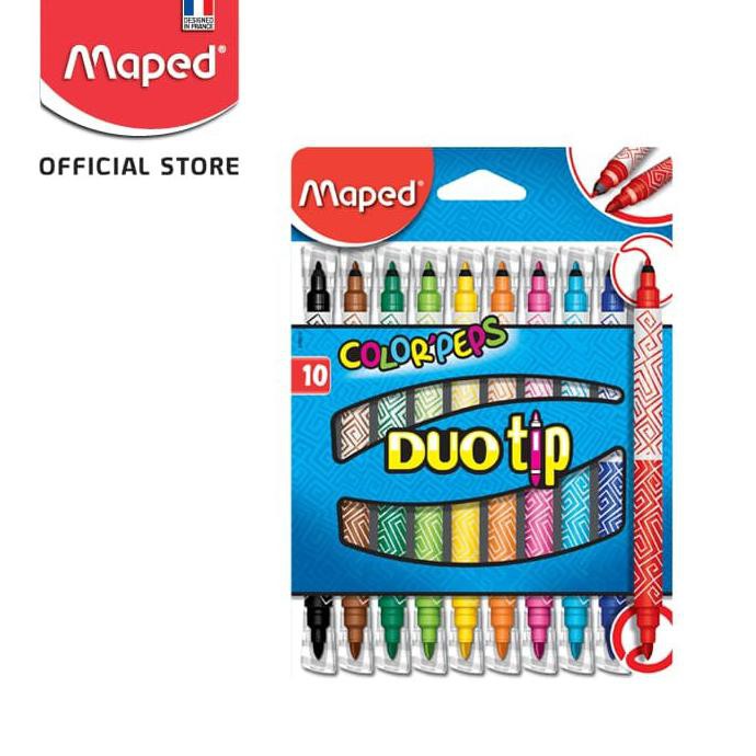 

MAPED DUO TIP FELT PEN SPIDOL (ISI 10)