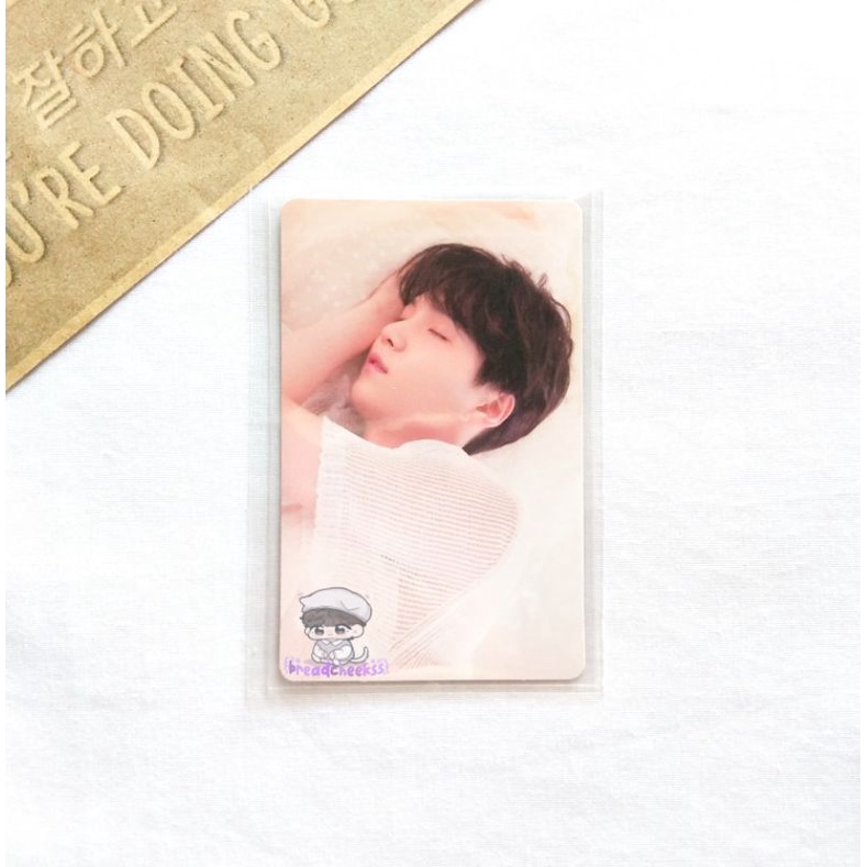 Official Photocard PC BTS Yoongi Tear U Bobo