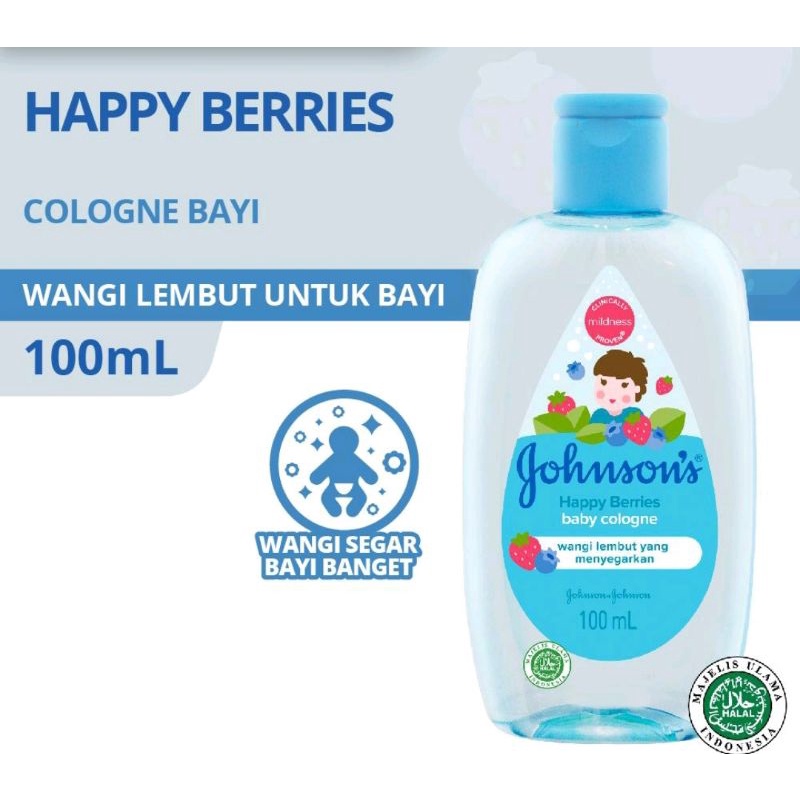 Johnson's Cologne Baby Summer swing, slide, happy berries, brisa, morning dew, heaven johnsons 100ml Minyak Wangi Bayi 100ml /Johnson Baby Oil/ Johnson Baby Powder/JOHNSON BABY BATH 200ml