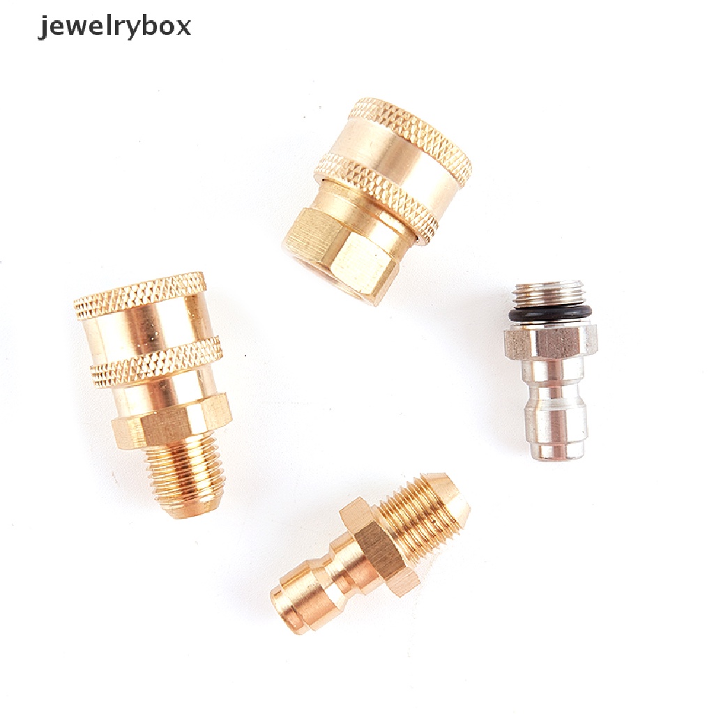 (jewelrybox) Sambungan Selang Air Tekanan Tinggi 1 / 4 Bahan Tembaga