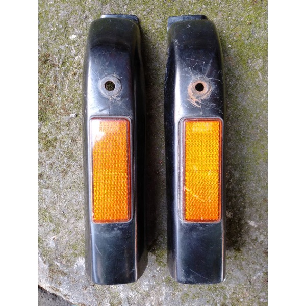 cover shock depan suzuki rc 100.