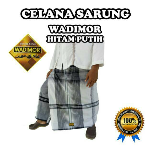 Celana Sarung Dewasa Wadimor, Sarung Celana Uje, Cesar Instan Dewasa