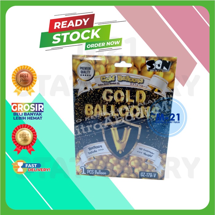 

BALON SON GOLD HURUF V