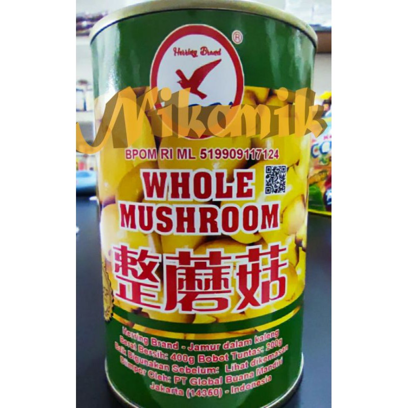 

Herring Brand Whole Mushroom 400gr