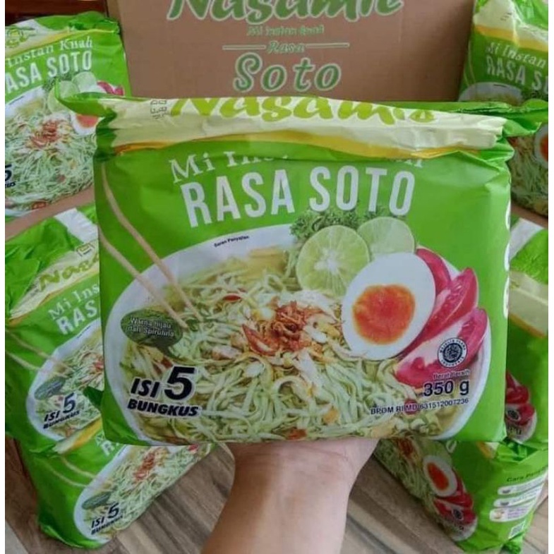 

Nasamie Rasa soto,mi kuah NASA rasa Soto(1 pak isi 5 Bks)