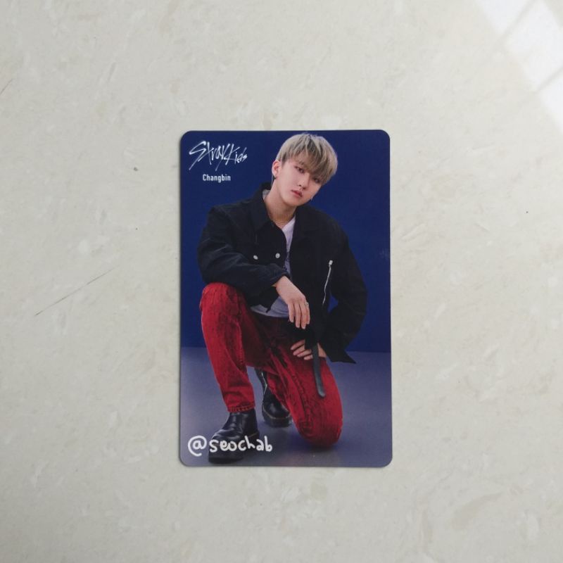 STRAY KIDS Changbin Tower of God TOP Photocard PC