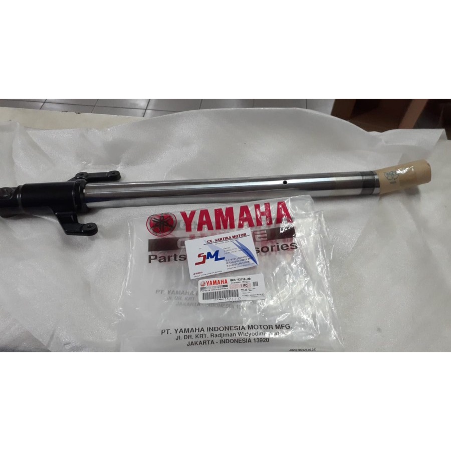As Shock Sok Depan Kiri Pipa Chrome R15 VVA V3 BK6-F3110-00