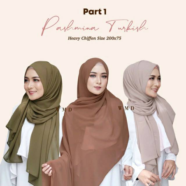 PASHMINA HEAVY CHIFFON IMPORT (200x75)