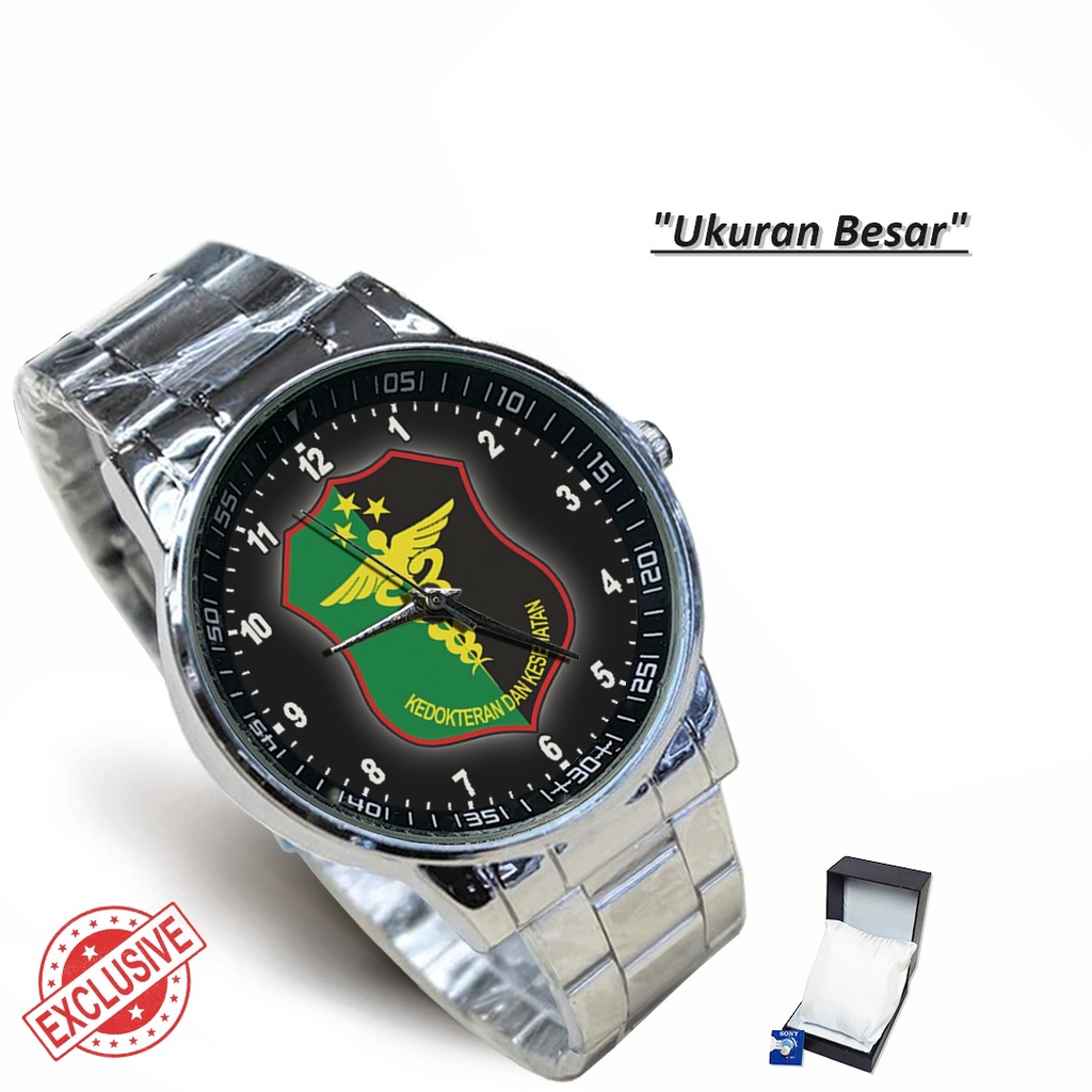 Jam Tangan Rantai Couple R.S BHAYANGKARA (Keren)