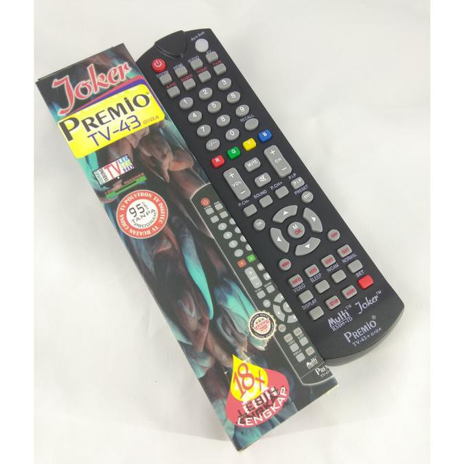 Ready&Siapkirim Remot Remote Tv Tabung Lcd Led Multi Universal Joker Premio (Mito Dll)