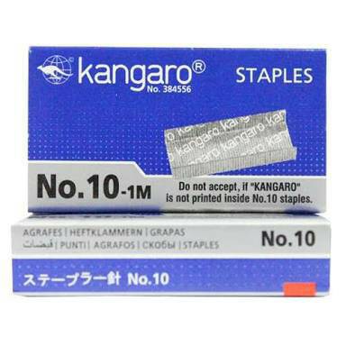 

isi staples kangaro no.10-1M satuan