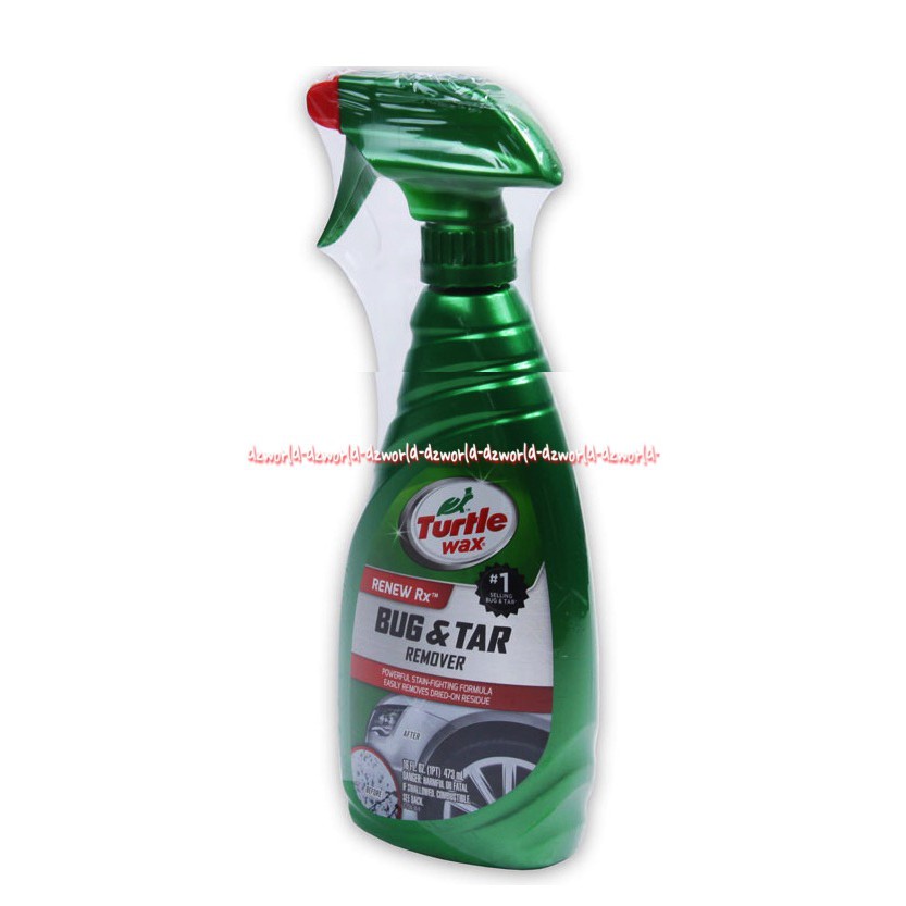 Turtle Wax Bug &amp; Tar Remover 473ml Membersihkan Kotoran Serangga