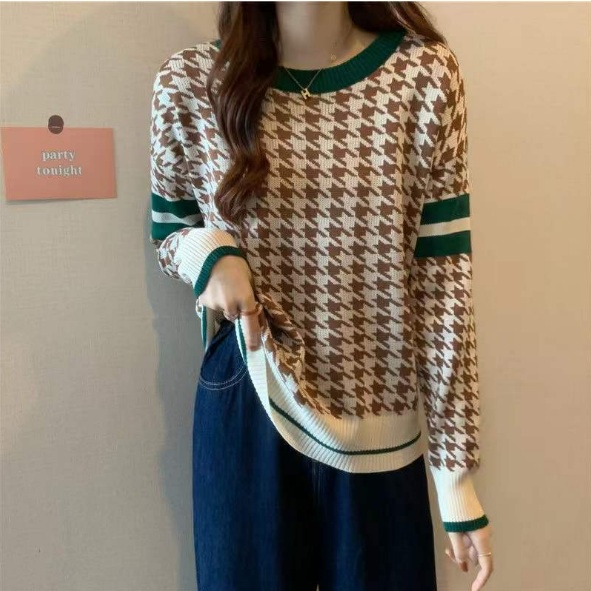 atasan RAJUT IMPORT rajut lengan panjang fashion korea style wanita 47132# IMPORT