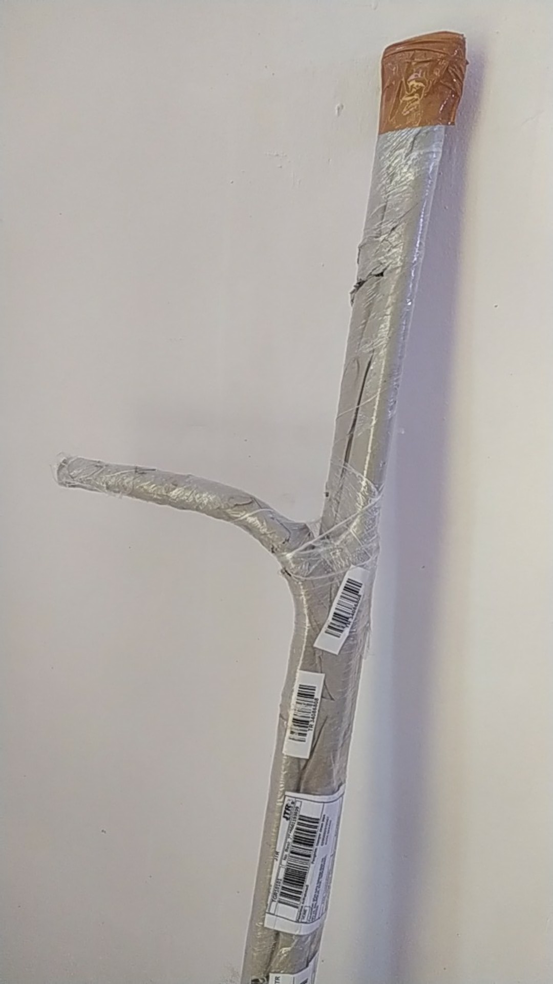 Gawang Baju / Standing Minimalis Hitam Dan Putih  100 Cm