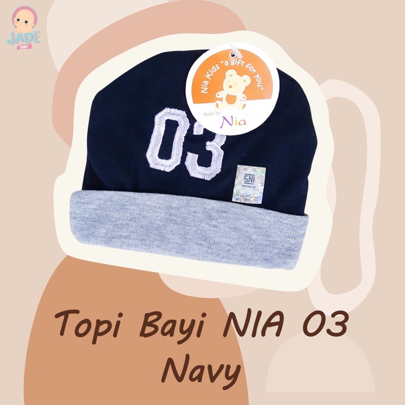 TOPI BAYI NIA 03 / TOPI NIA 03 MURAH / TOPI BAYI MURAH