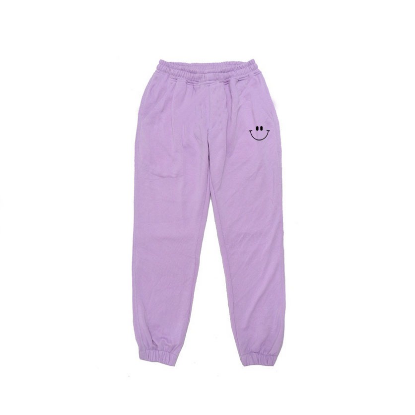 CELANA JOGGER SMILE PANTS | CELANA JOGGER WANITA