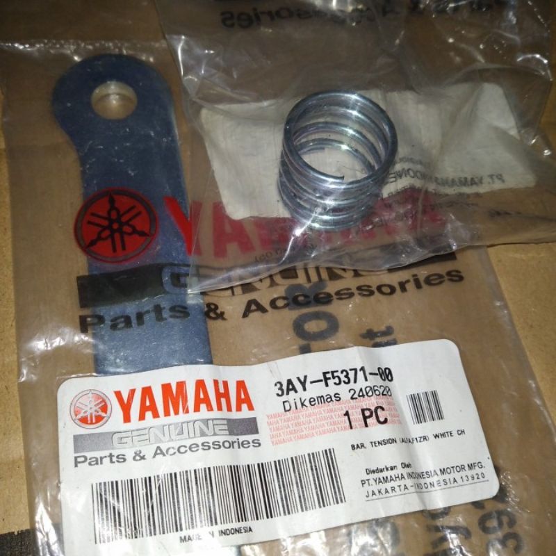 PLAT PENAHAN TROMOL REM BELAKANG + PER F1ZR ORI YGP FIZR FIZ F1Z R BAR TENSION BESI TAHANAN PELAT