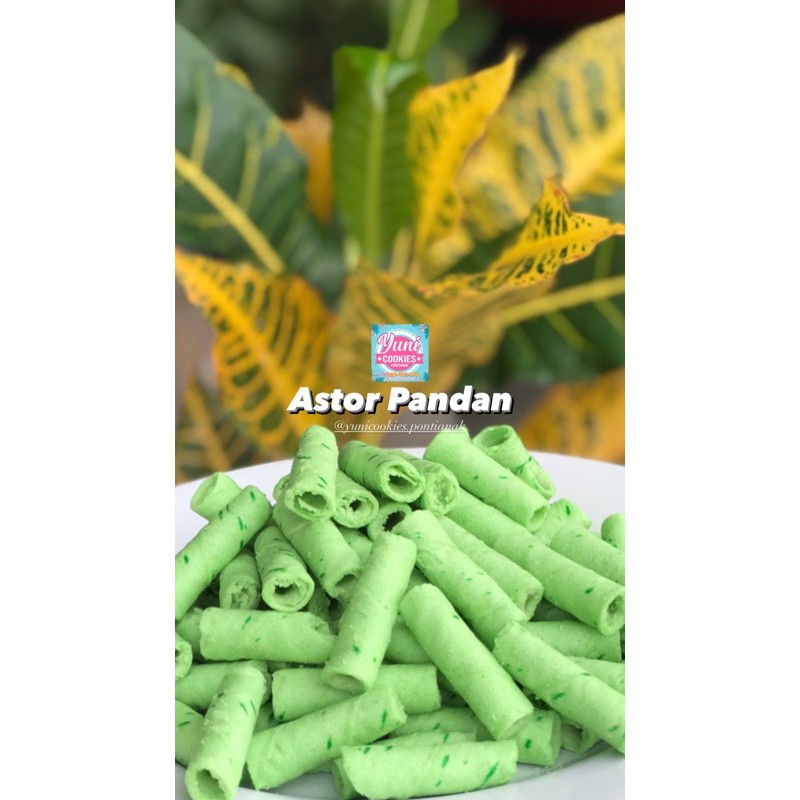 

Astor Helena Pandan 250gr @yunicookies.pontianak