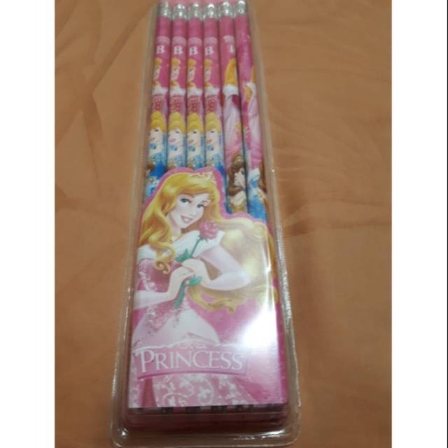 

Wooden pencil PRINCESS - pensil penghapus - pensil PRINCESS